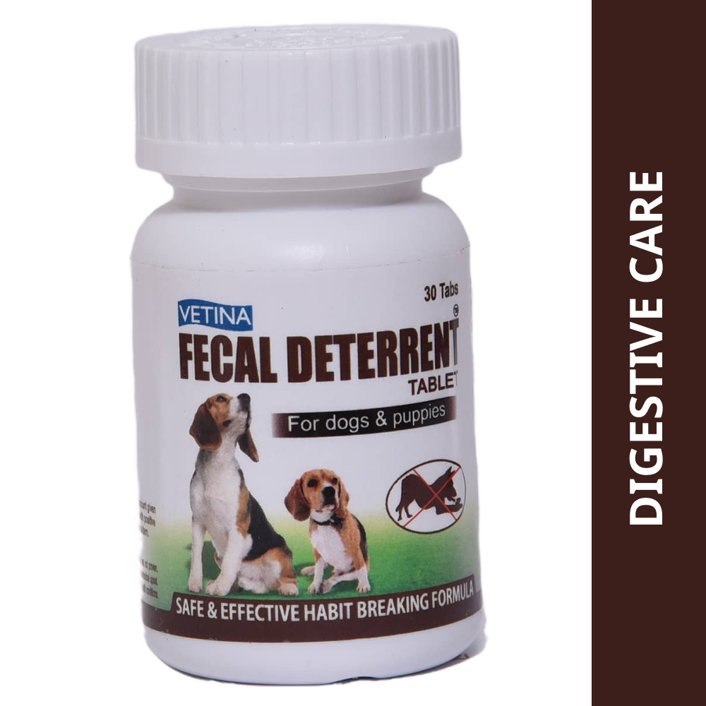 Vetina Fecal Deterrent Tablet for Dogs (30 tablets)