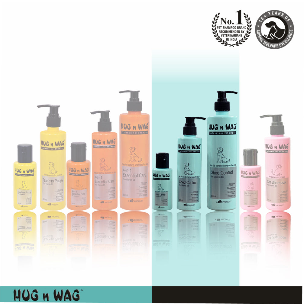 Ttk Hug n Wag Professional Shed Control Shampoo with Pro Vitamin B5 for Dogs image 7