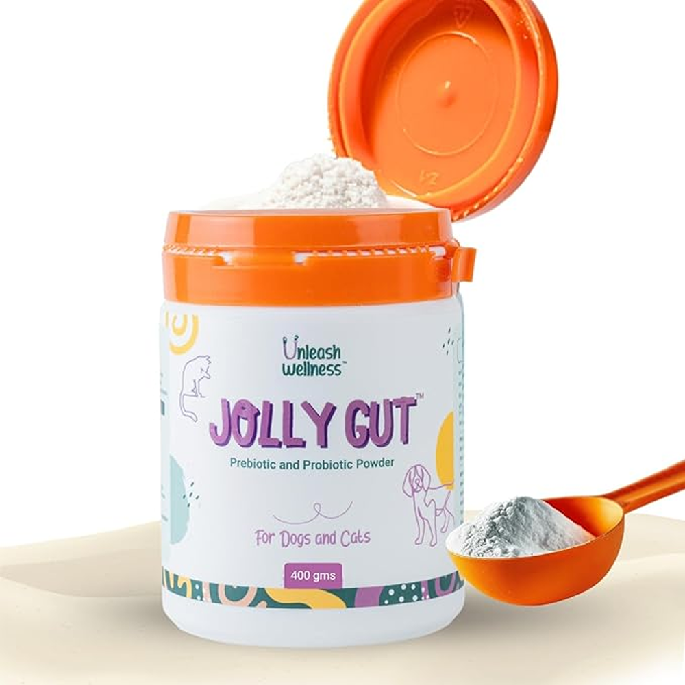 Unleash Wellness Jolly Gut Pre and Pro Biotic Supplement for Dogs and Cats image 3