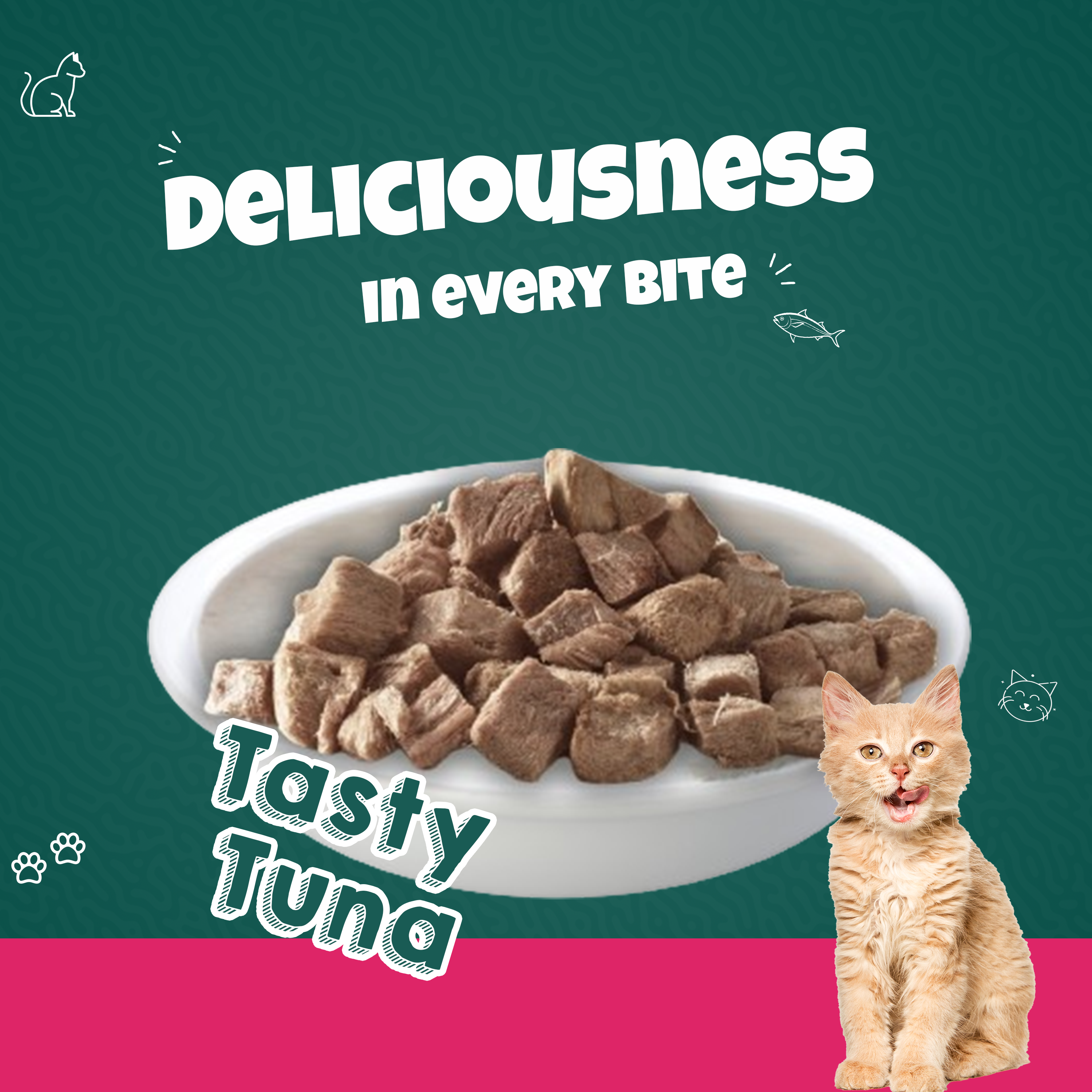 Goofy Tails Freeze Dried Tuna Cat Treats image 6