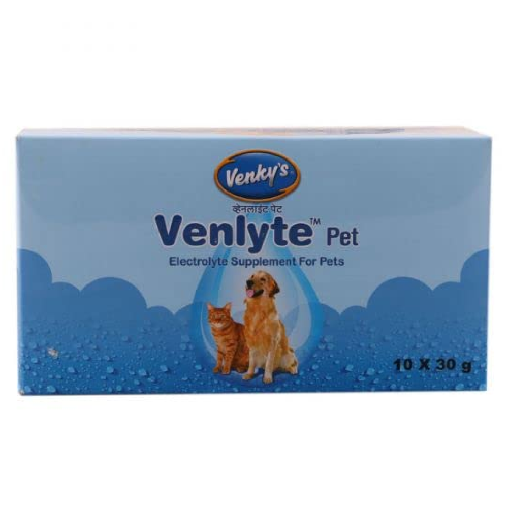 Venkys Venlyte Pet Electrolyte Supplement for Dogs and Cats (30g) image 2