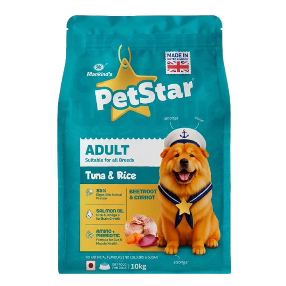 Mankind Petstar Tuna & Rice Formula Adult Dog Dry Food image 4
