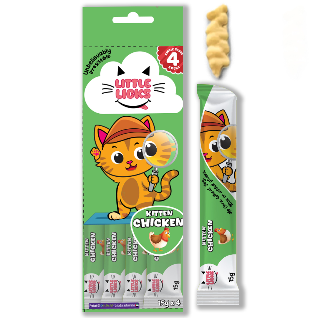 Smudges Little Licks Chicken Creamy Bisque Kitten Cat Treats