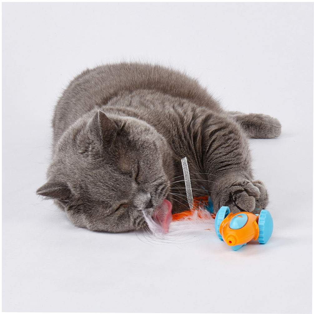 Fofos Race Car Shaped Interactive Toy for Cats image 2