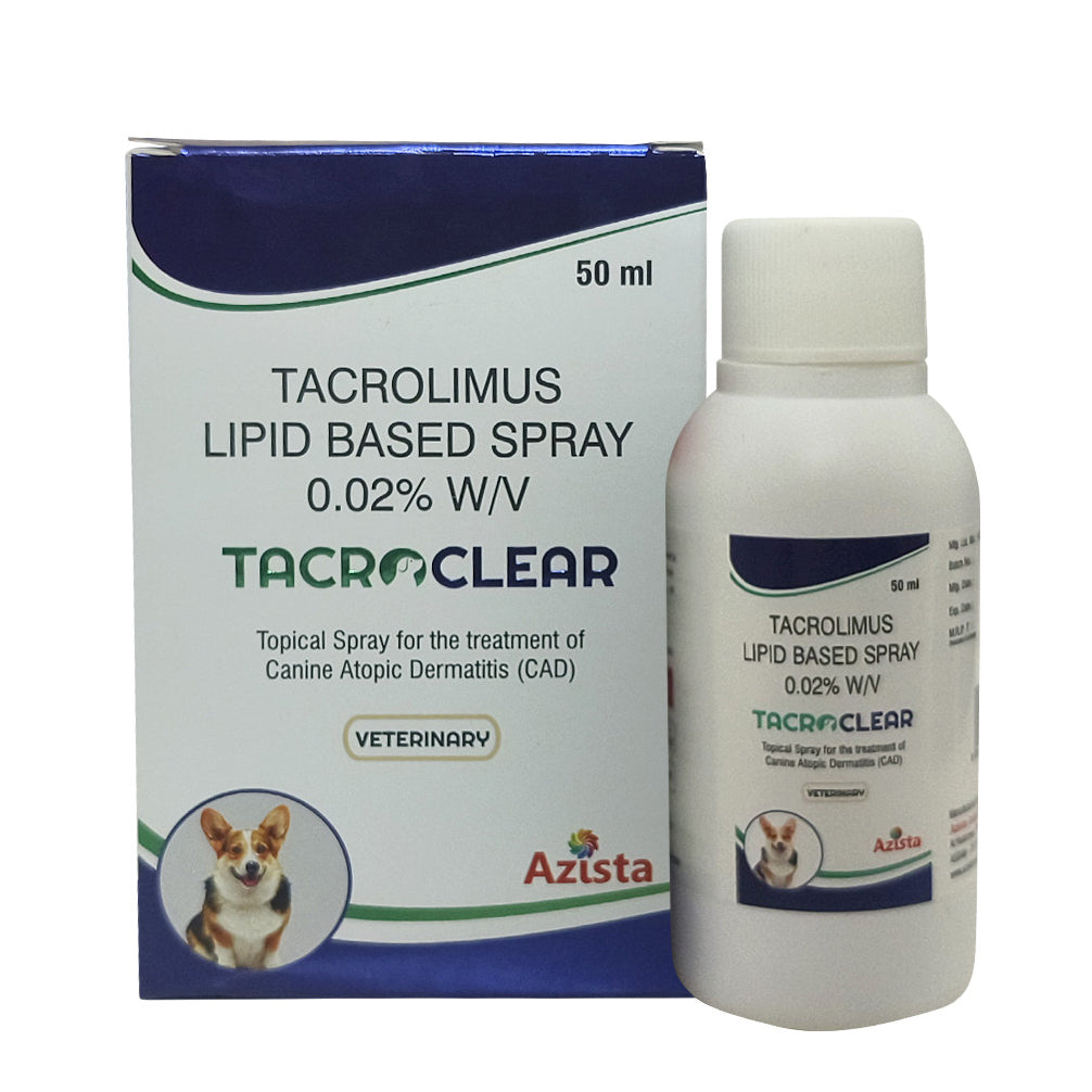Azista TacroClear Spray for Dogs