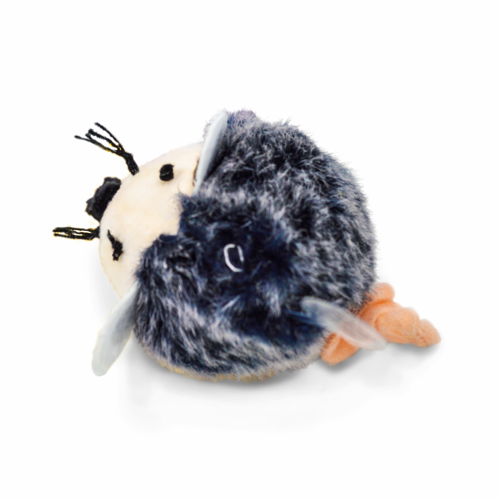 Barkbutler x Fofos Pull String & Sound Chip Mouse Shaped Electronic Toy for Cats (Grey) image 5