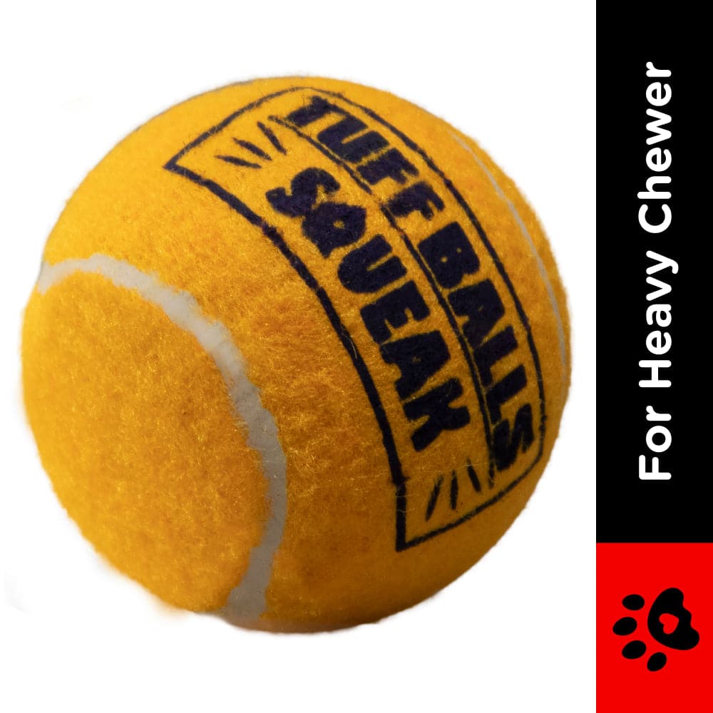 Petsport Tuff Balls Squeak Mesh Toy for Dogs (Orange) image 2