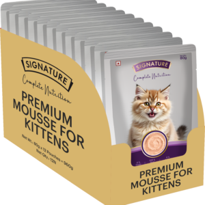 Signature Grain Zero Ocean Fish Mousse Kitten Cat Wet Food