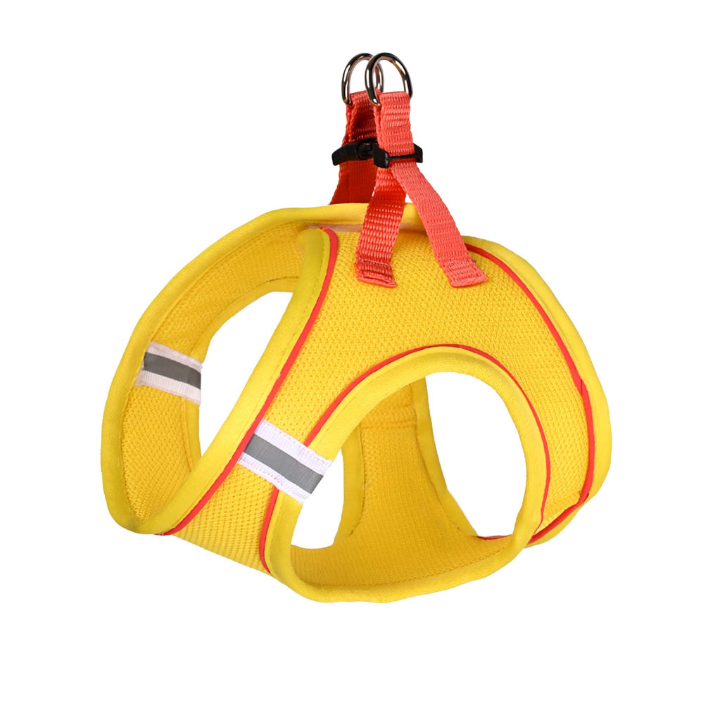 Pets Way Air Mesh Harness for Puppies & Small Dogs (Yellow)