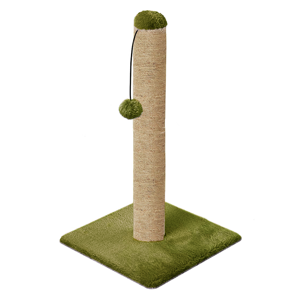 Furrlovers Cat & Kitten Scratching Post Tree with Hammock, Toy & Jute Rope (Green)