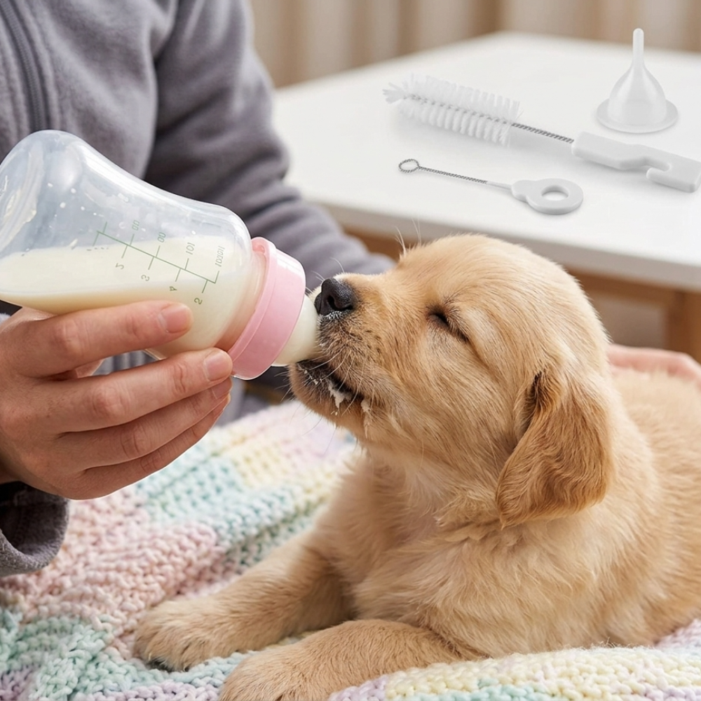 Skatrs Nursing Bottle Kit for Dogs and Cats (Colour may vary) image 2