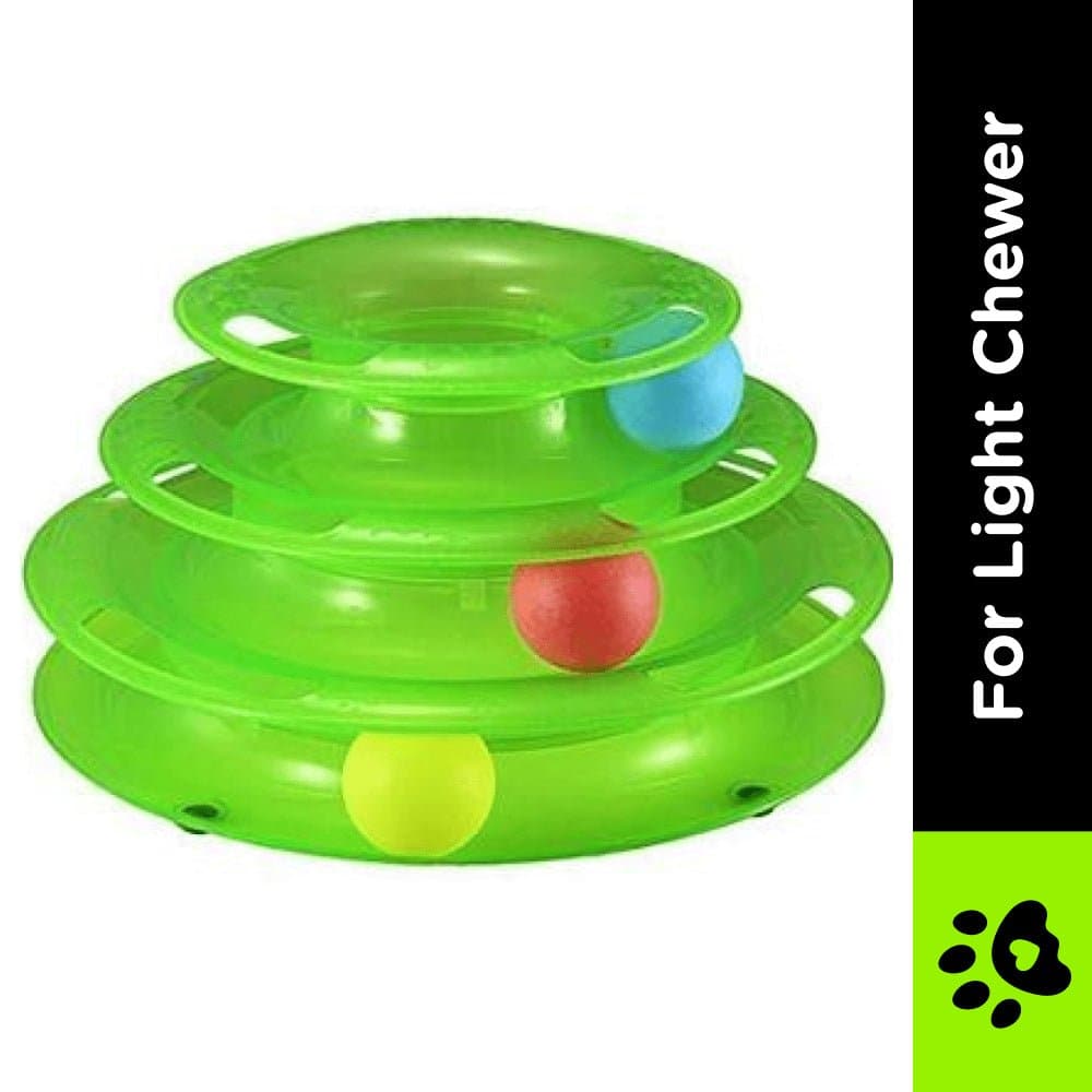 Emily Pets Interactive Tower of Tracks for Cats (Green) image 2