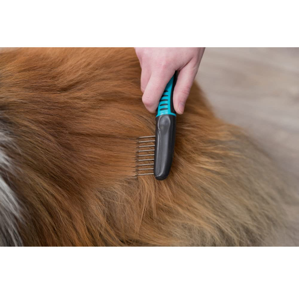 Trixie Fur Detangler With Curved Teeth Brush for Dogs and Cats image 7