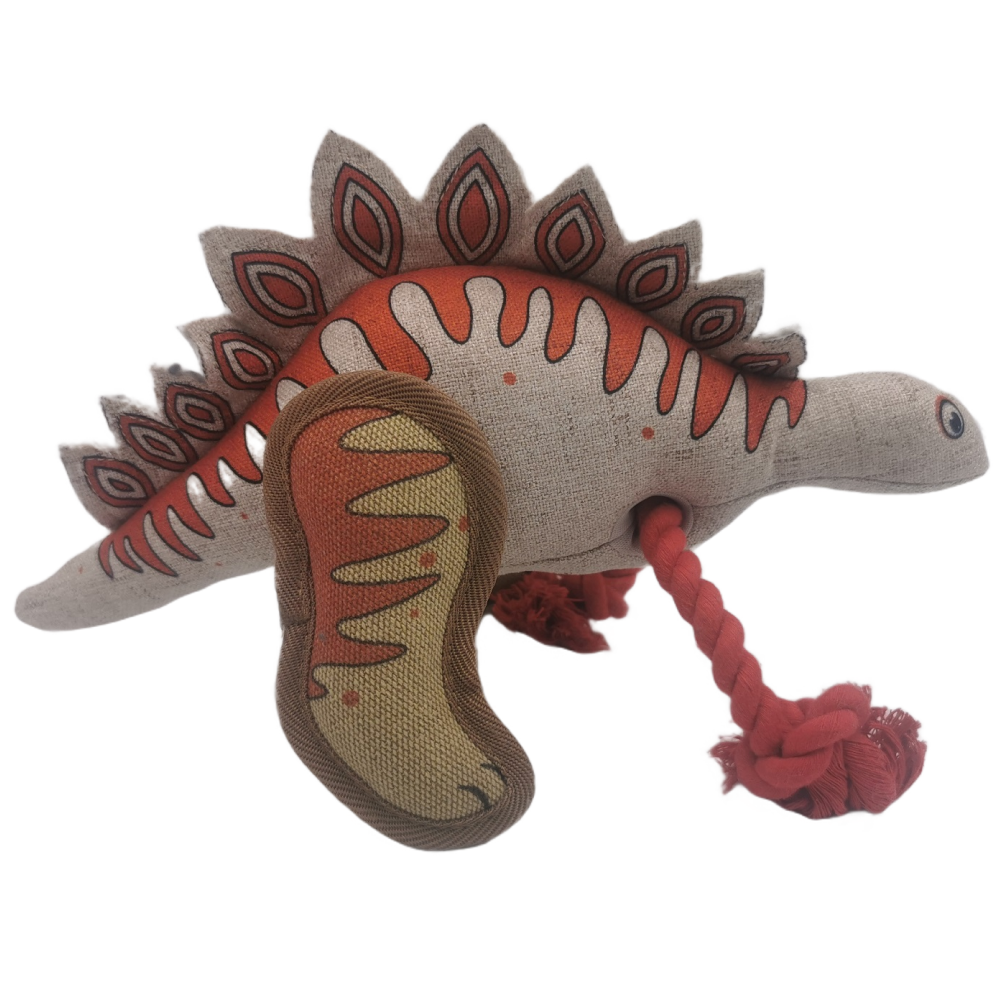 NutraPet The Tug Stega Squeaky Toy for Dogs (Multicolor)