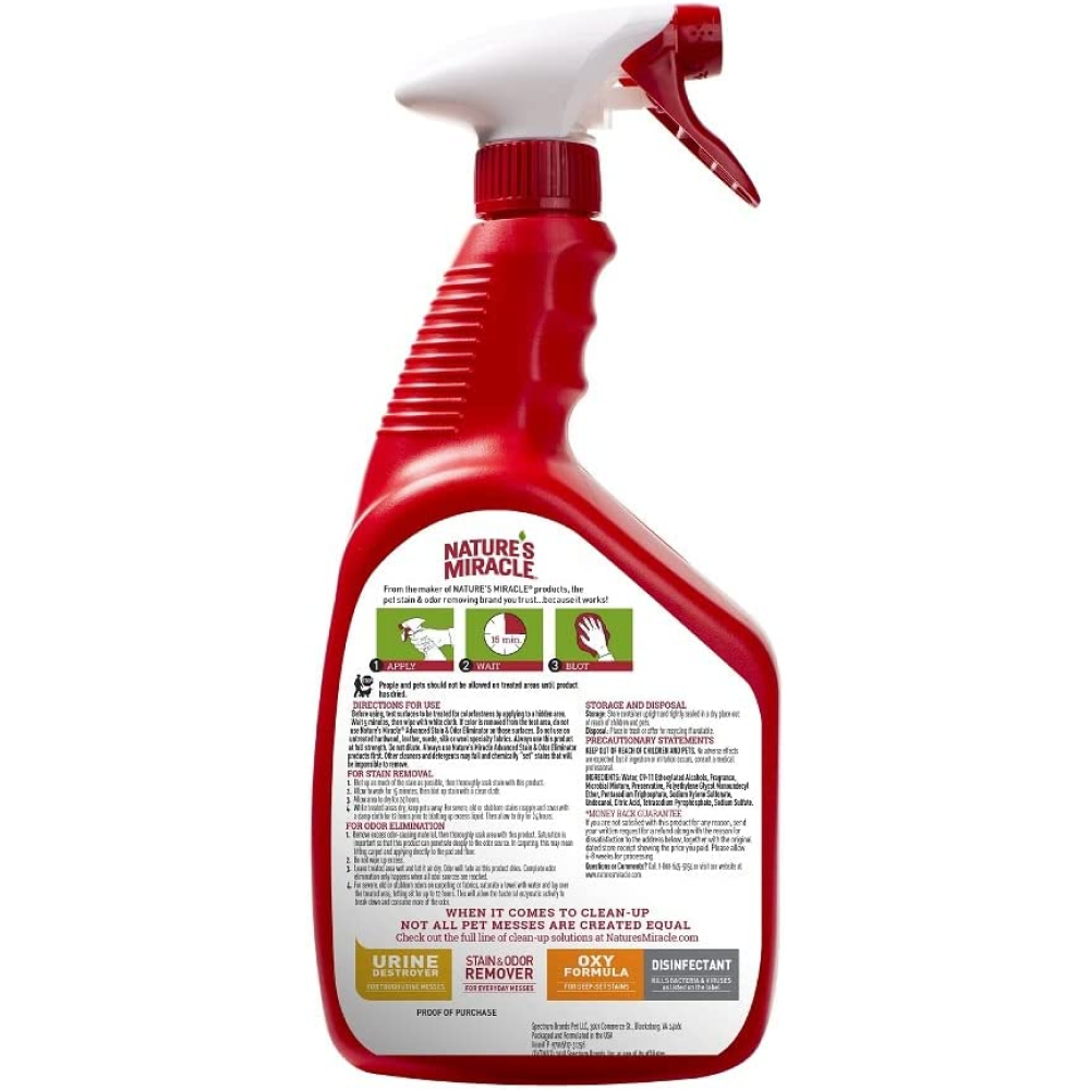 Nature’s Miracle Advanced Stain & Odor Remover for Dogs image 8