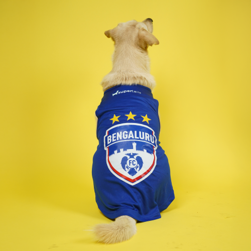 Fifozone Bengaluru FC Jersey for Dogs and Cats