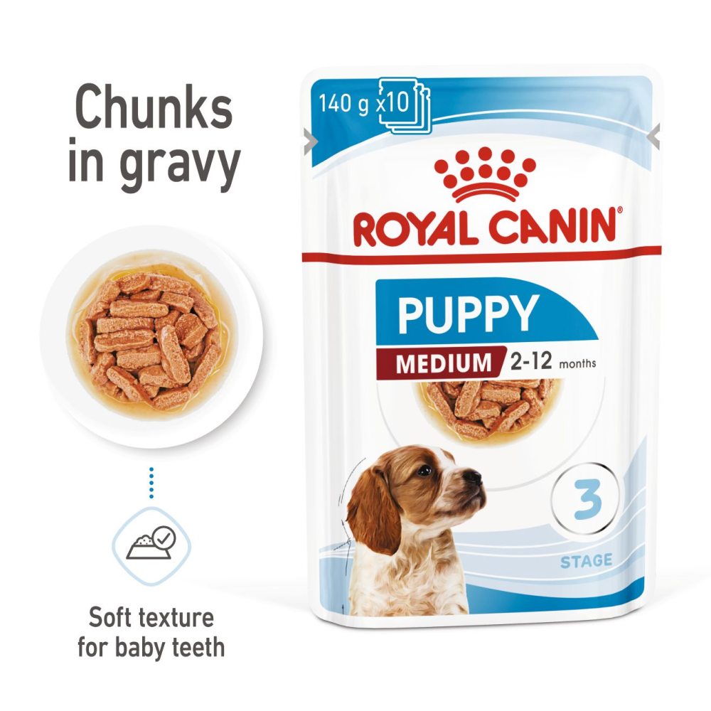 Royal Canin Medium Puppy Dog Wet Food image 2