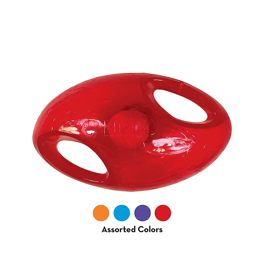 Kong Jumbler Football Toy for Dogs (Purple) image 3