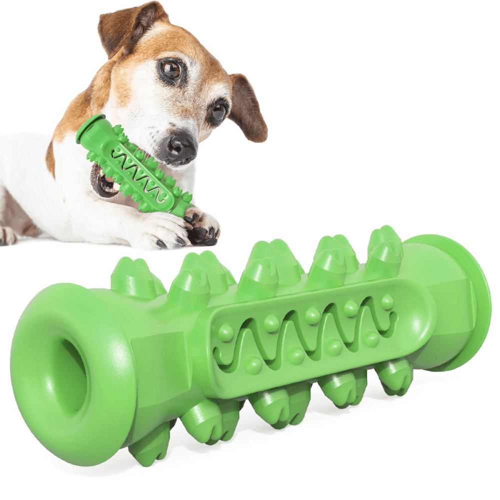 Emily Pets Toothbrush Stick Dental Care Toy for Dogs (Green) image 3