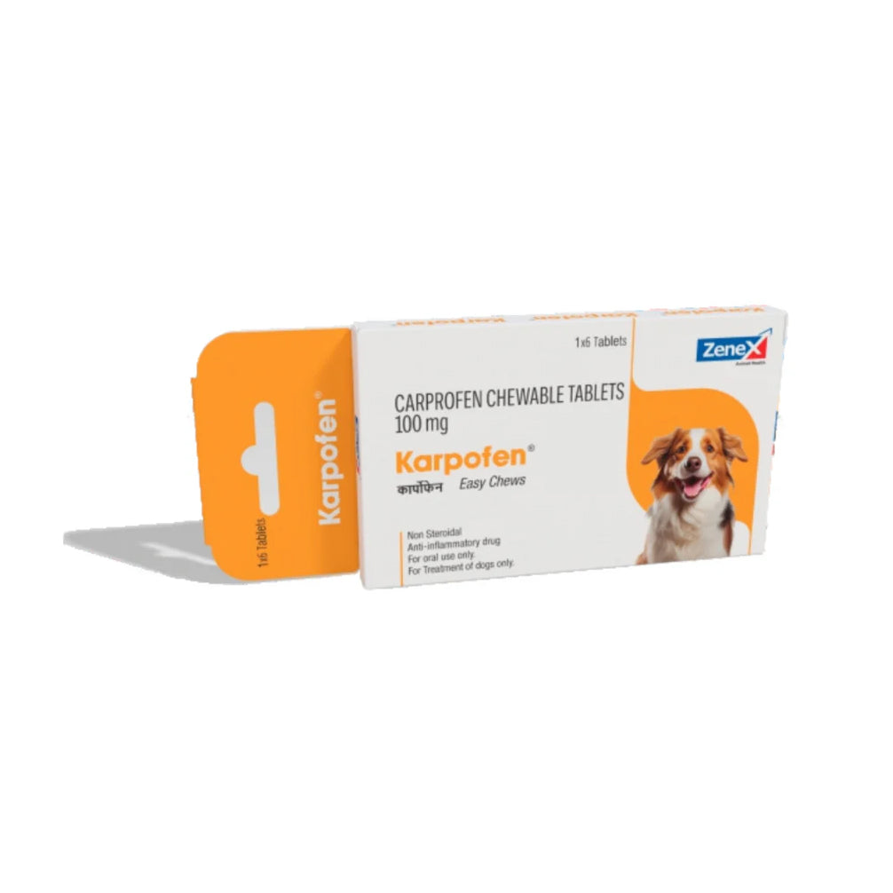 Zenex Karpofen 100mg (Carprofen) Tablets for Dogs image 1