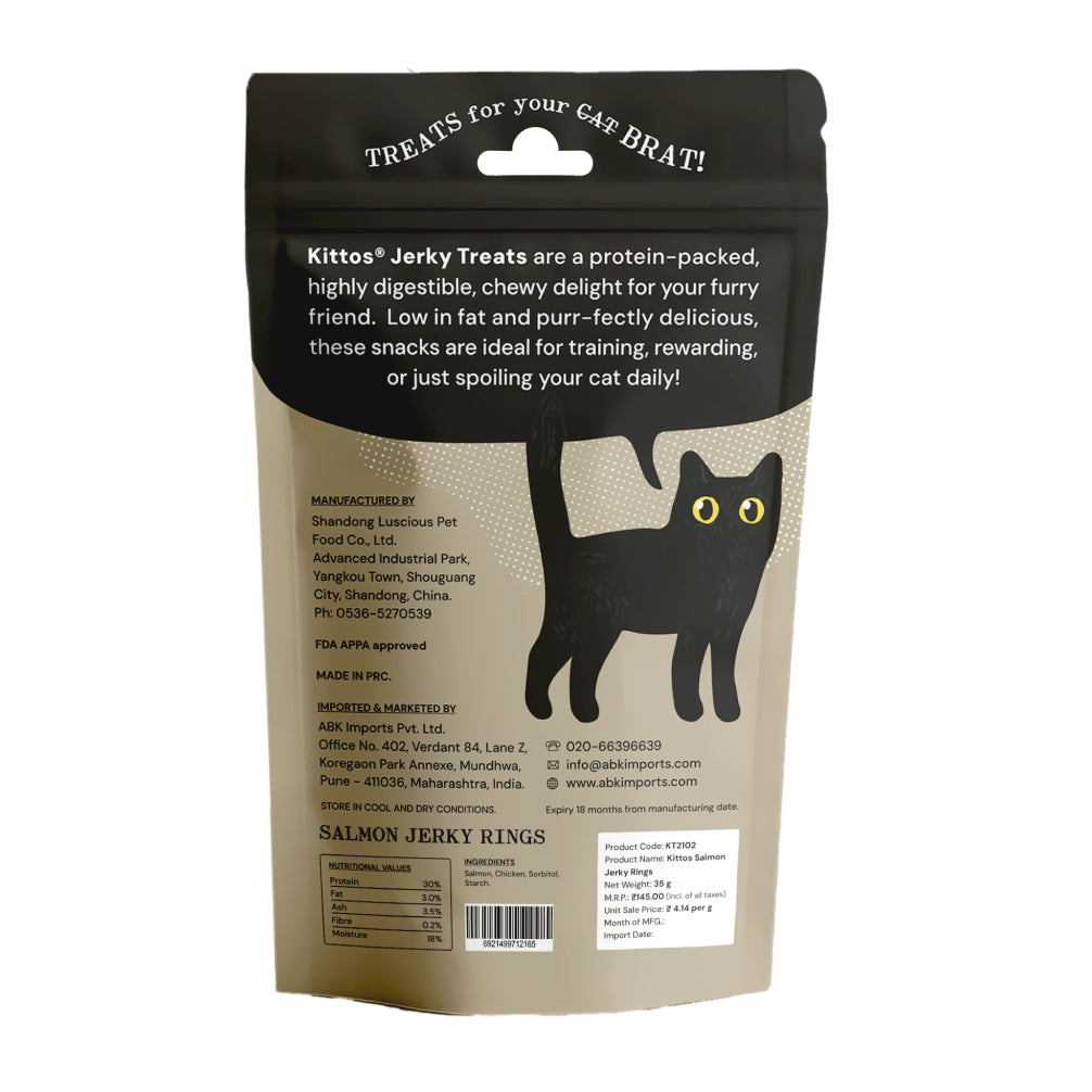 Kittos Purr Fect Salmon Rings Cat Treats image 7