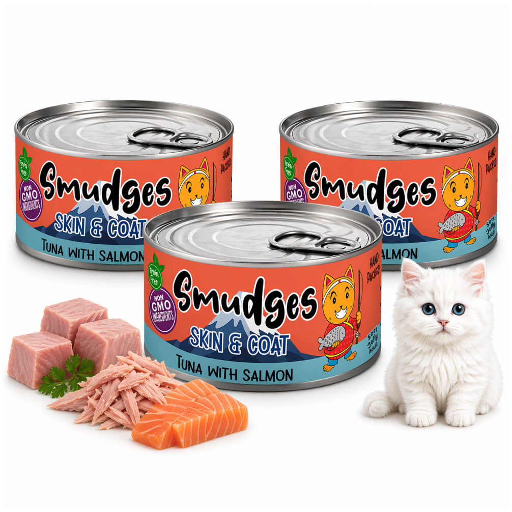 Smudges Tuna Flakes with Salmon in Soft Jelly Adult Cat Wet Food image 5