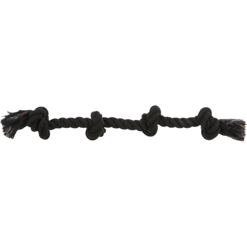 Trixie Playing Rope with Knots Toy for Dogs (Black) image 2