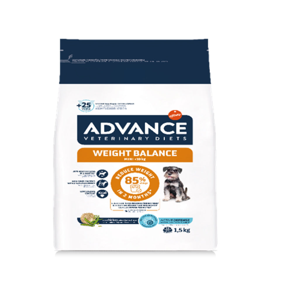 Advance Veterinary Diets Weight Balance Mini Dog Dry Food