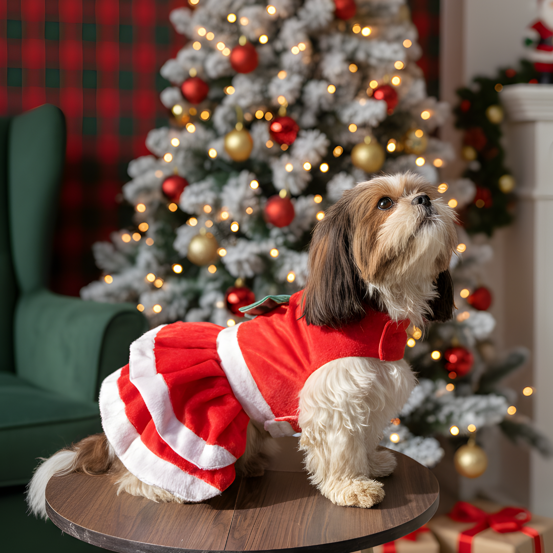 Pawgypets Christmas Dress for Dogs image 3