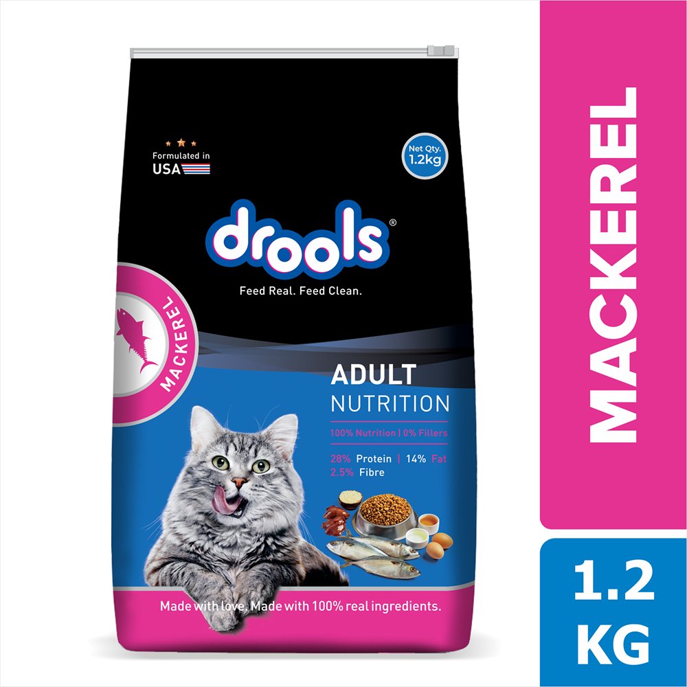 Drools Mackerel Adult Cat Dry Food image 9