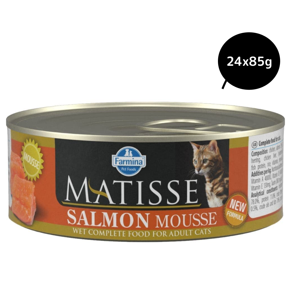 Farmina Matisse Salmon Mousse Adult Cat Wet Food image 3