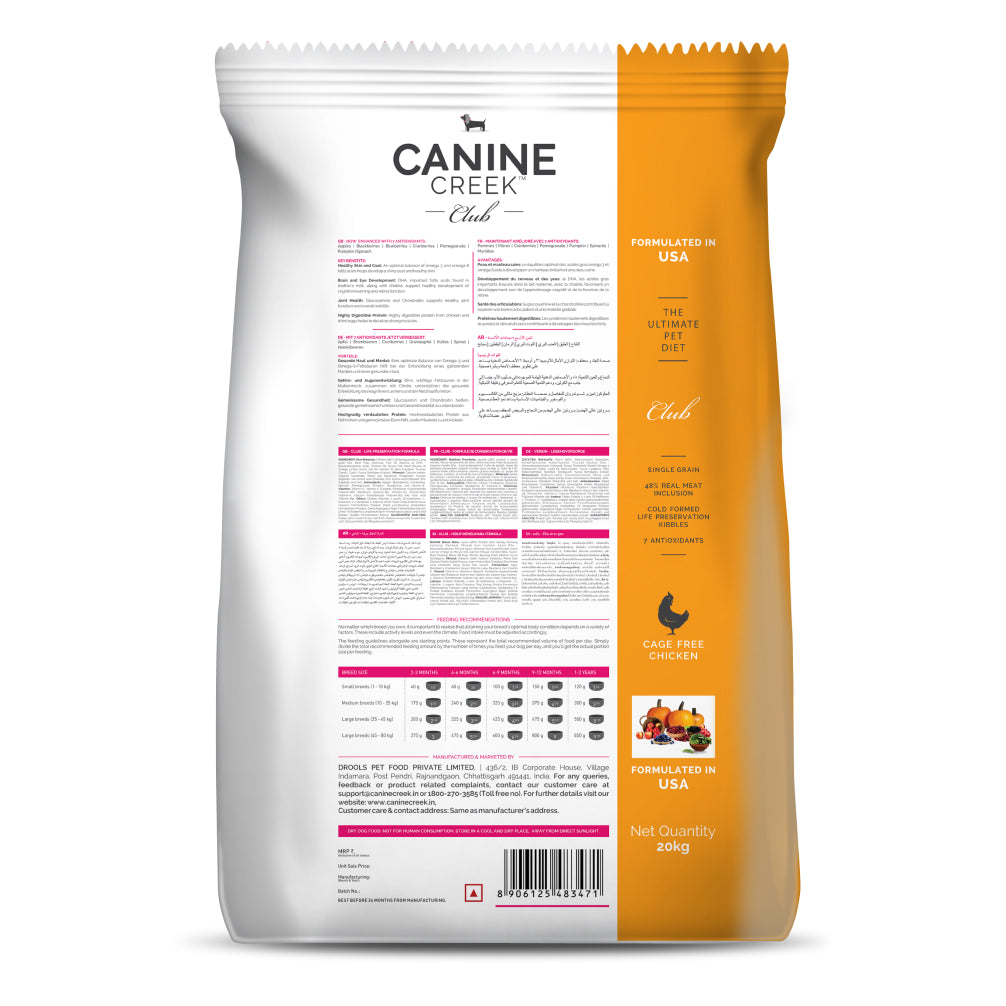 Canine Creek Club Ultra Premium Dog Dry Food image 3