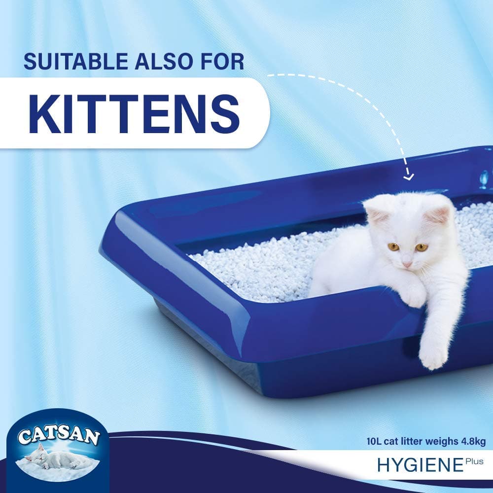 Catsan Hygiene Plus Unscented Non Clumping 100% Natural Cat Litter image 7