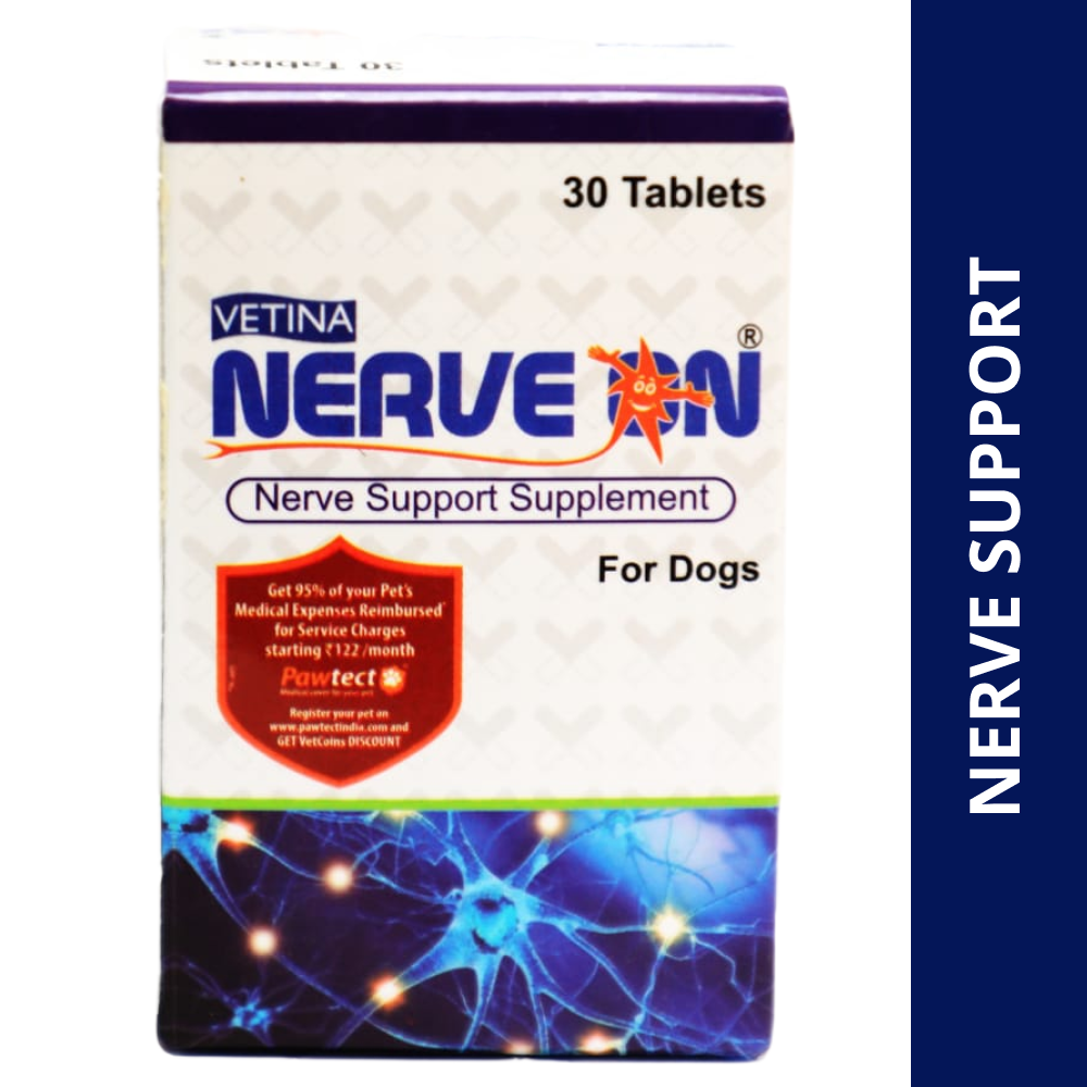 Vetina Nerve On Tablet for Dogs