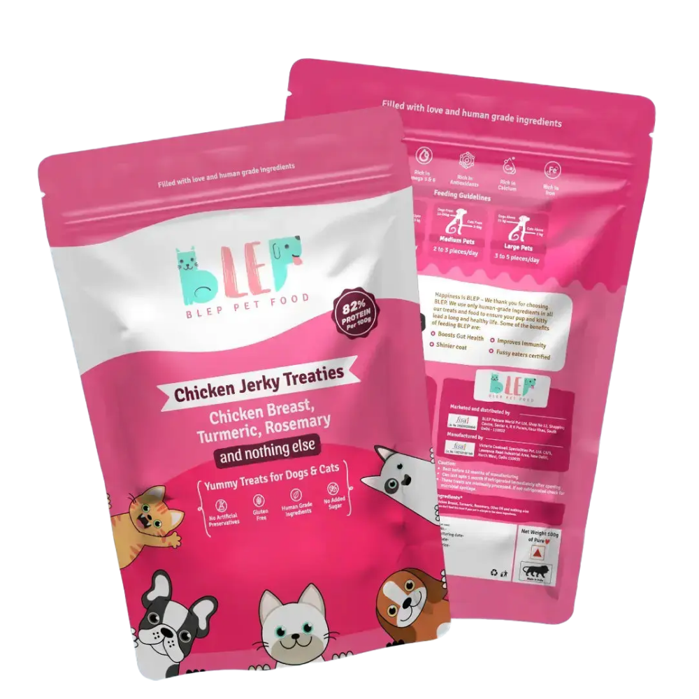 BLEP Chicken Jerky Cat and Dog Treats