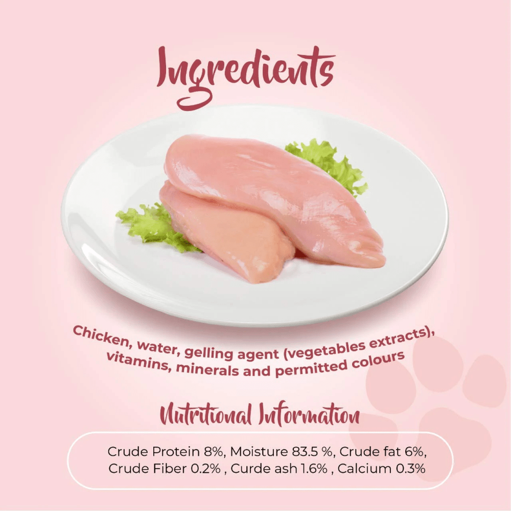 Kennel Kitchen Chicken in Jelly Kitten & Adult Cat Wet Food (All Life Stage) image 4