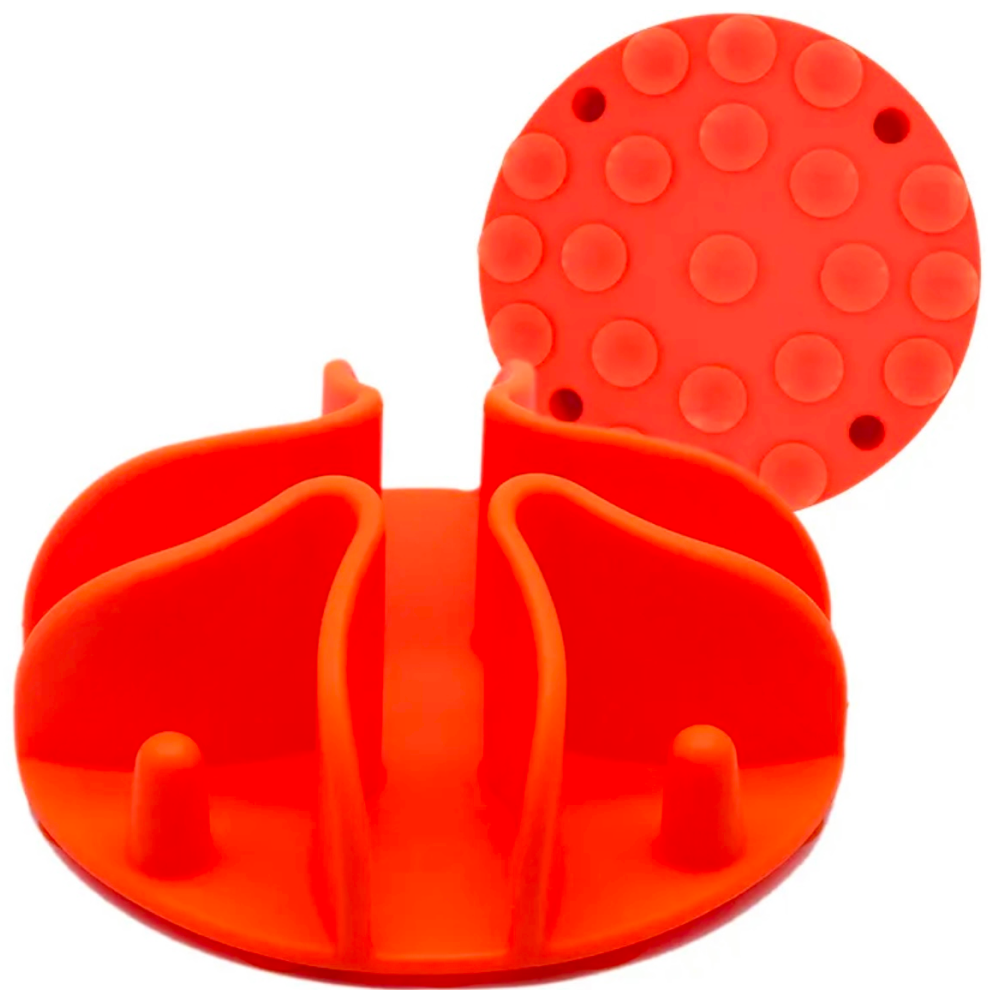 Talking Dog Club Slow Feeder Bowl Attachment for Dogs and Cats (Orange) image 5