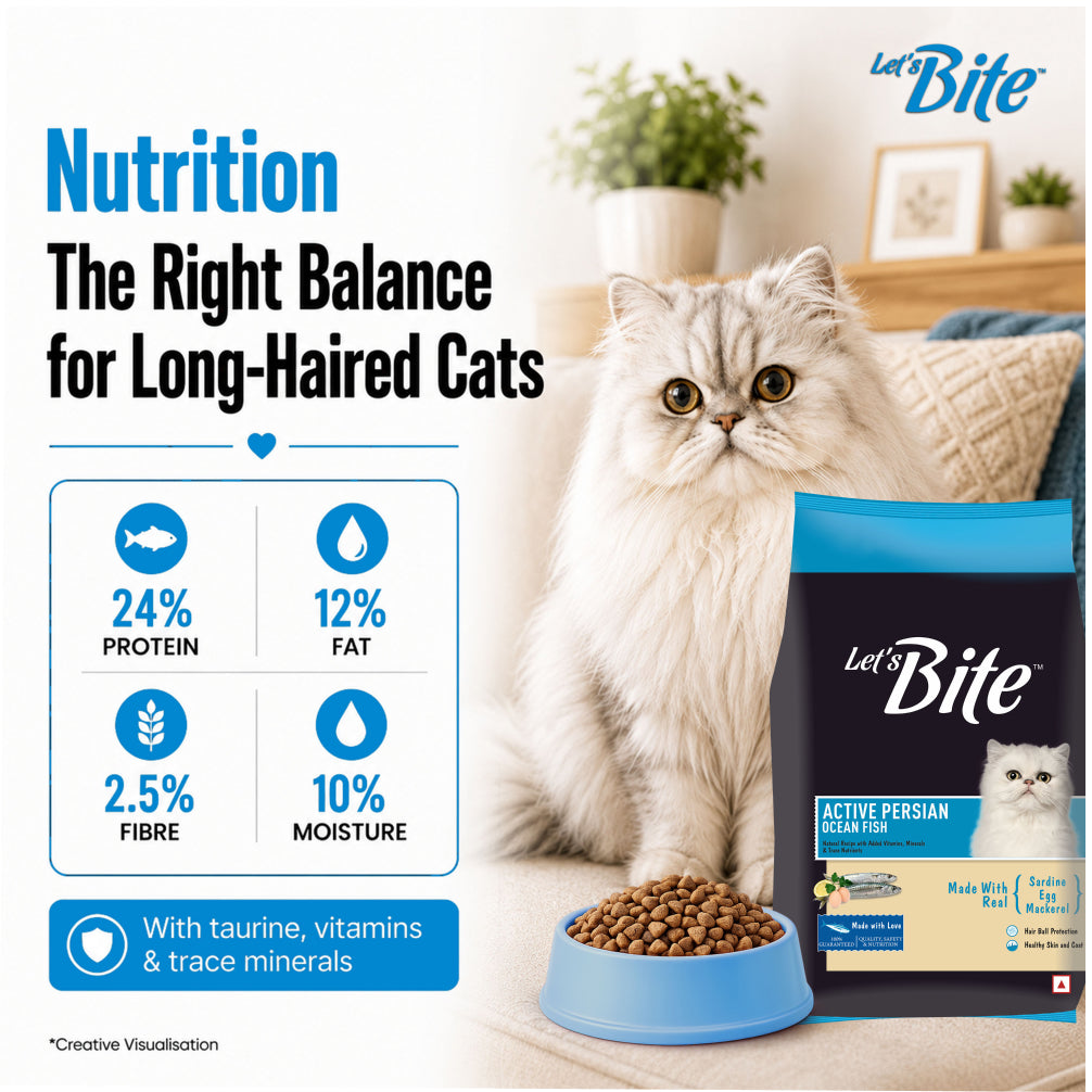 Let's Bite Active Persian Ocean Fish Cat Dry Food image 5