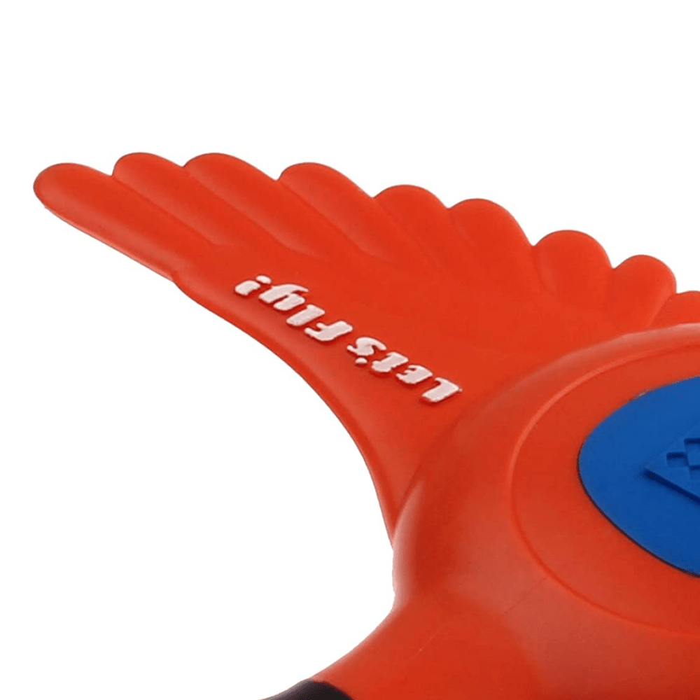 GiGwi Lets Fly Duck Squeaky TPR Toy for Dogs (Orange/Blue) image 5