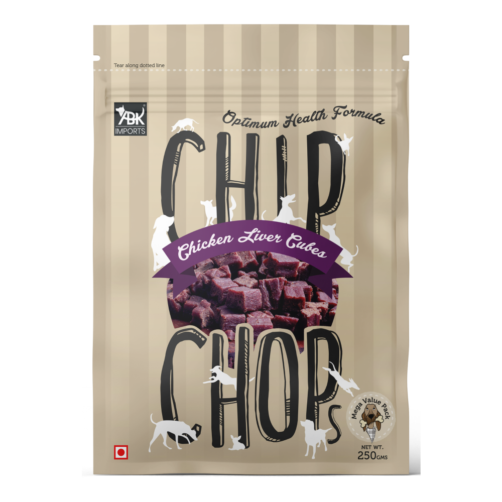 Chip Chops Lamb Cubes and Chicken Liver Cubes Dog Treats Combo image 2