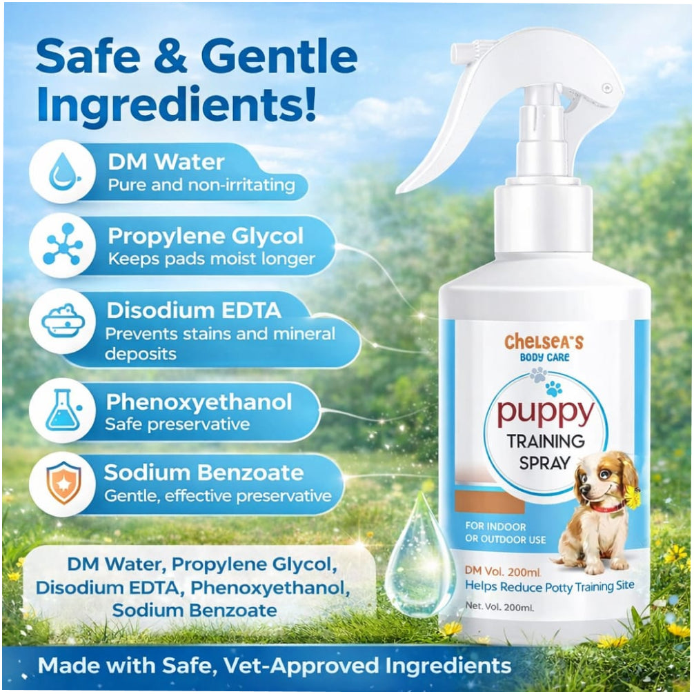 Chelsea’s Body Care Puppy Training Spray (Potty Training Aid for Puppies) image 3