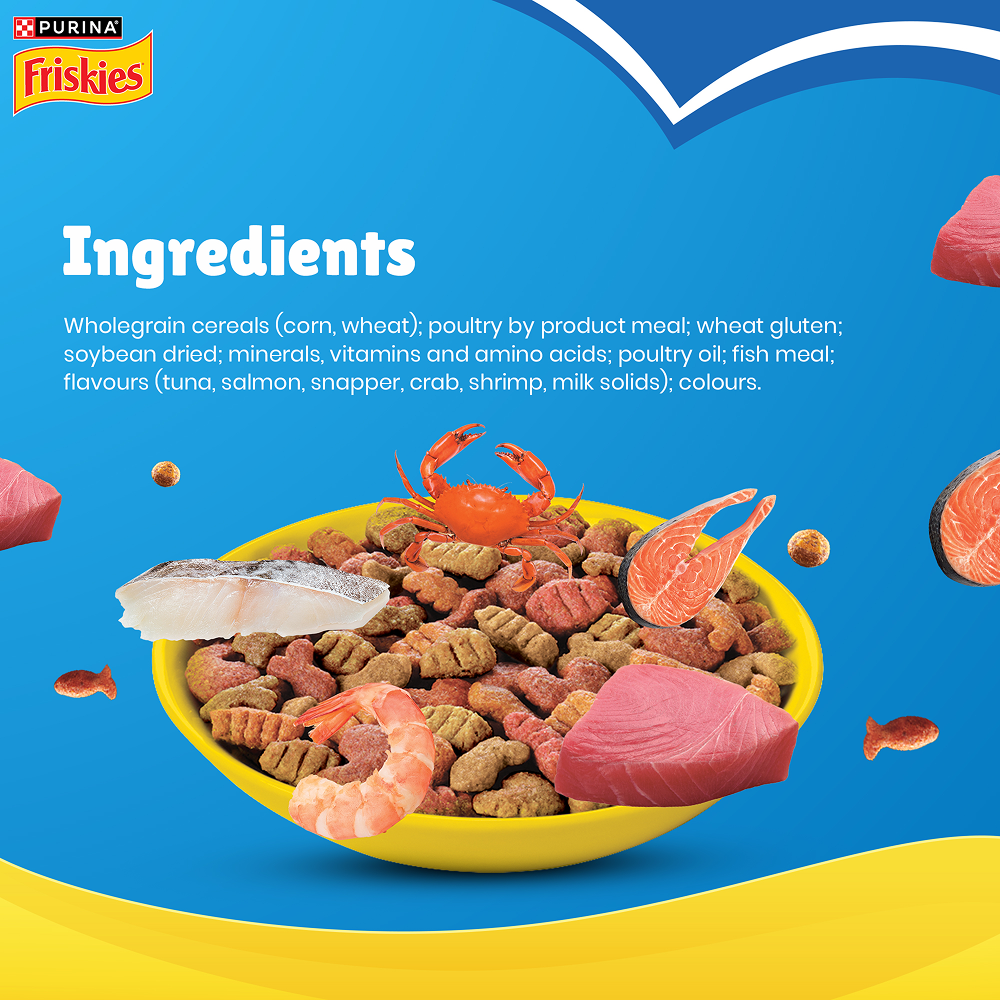 Purina Friskies Seafood Cat Dry Food image 4