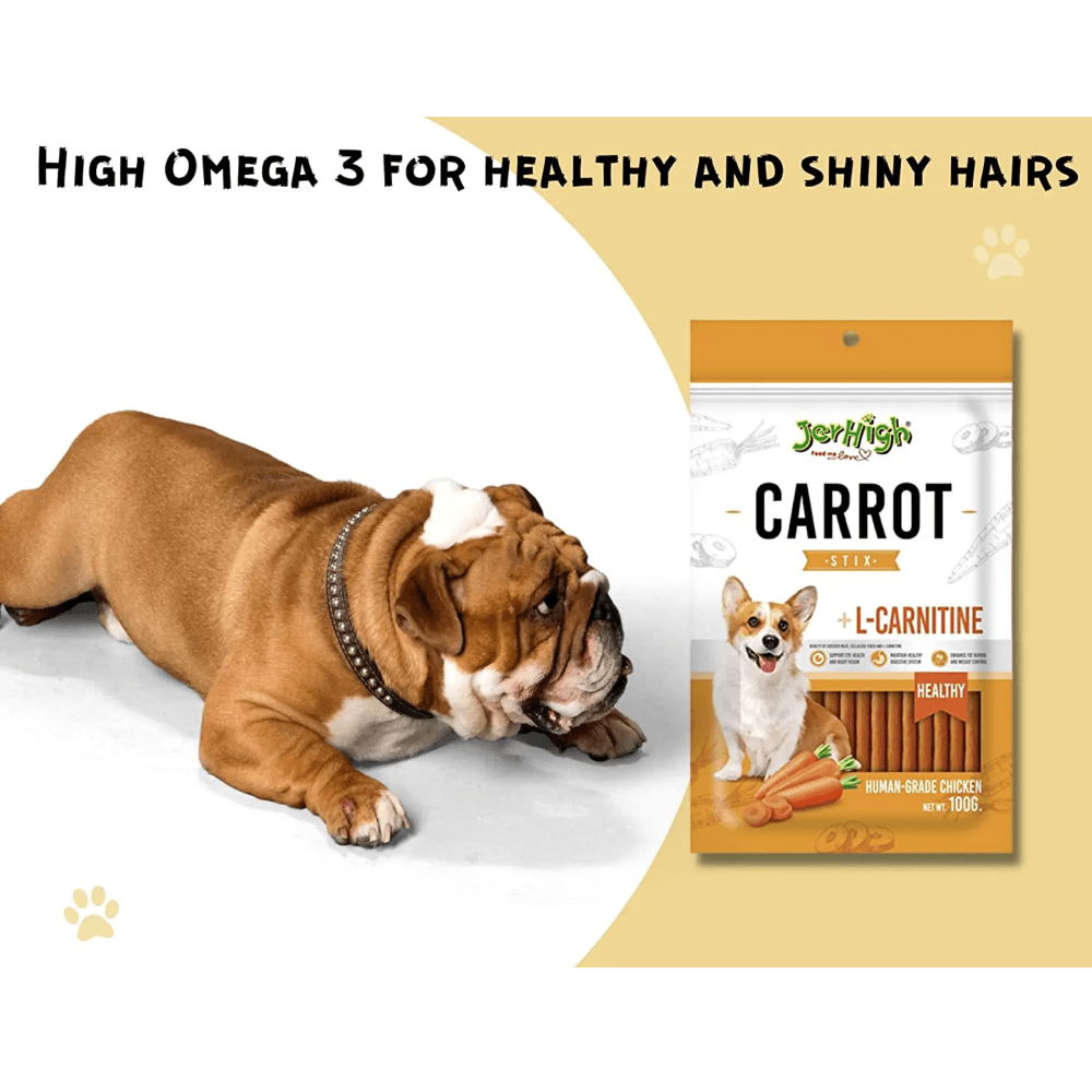 JerHigh Carrot Sticks Dog Treats image 3
