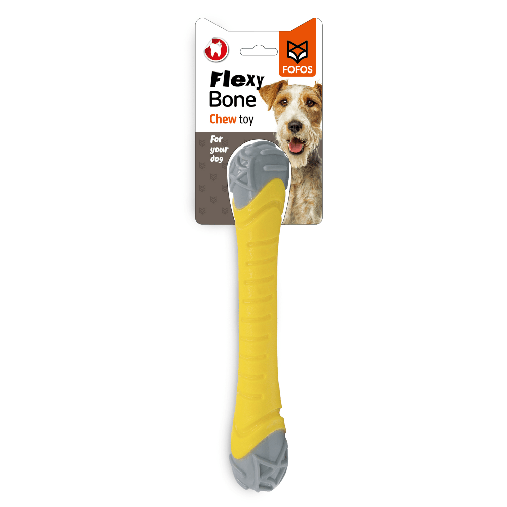 Barkbutler x Fofos Flexy Bone Chew Toy for Dogs image 7