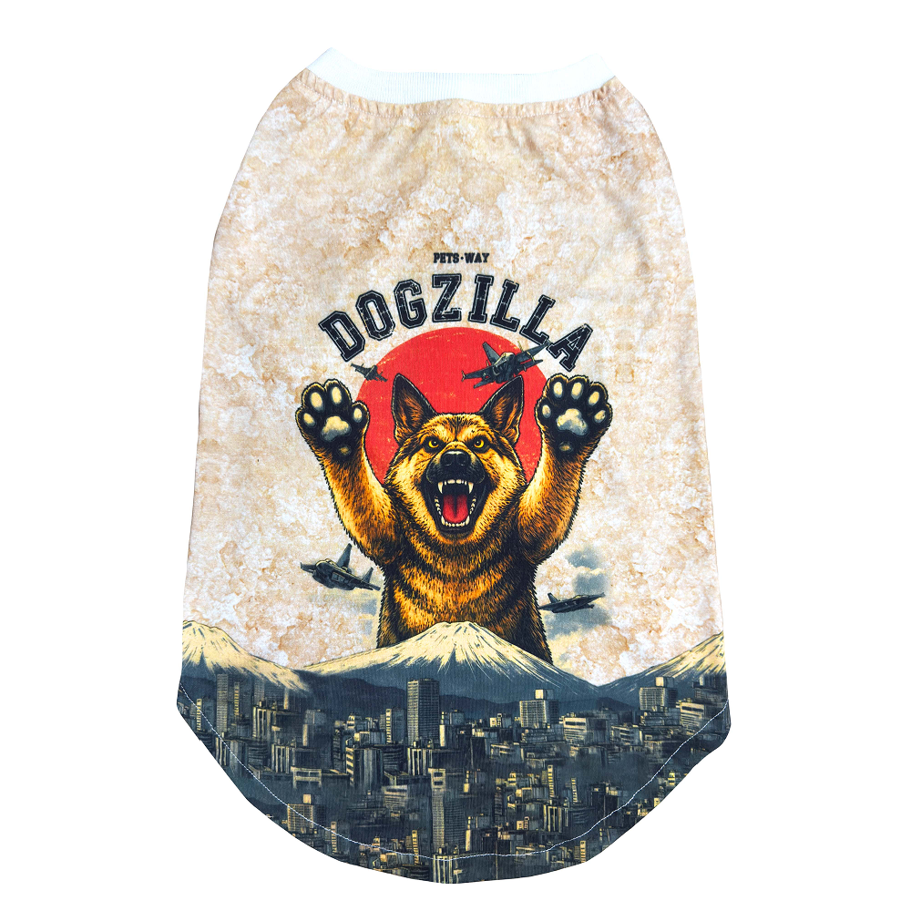 Pets Way Dogzilla Tshirt for Dogs image 2