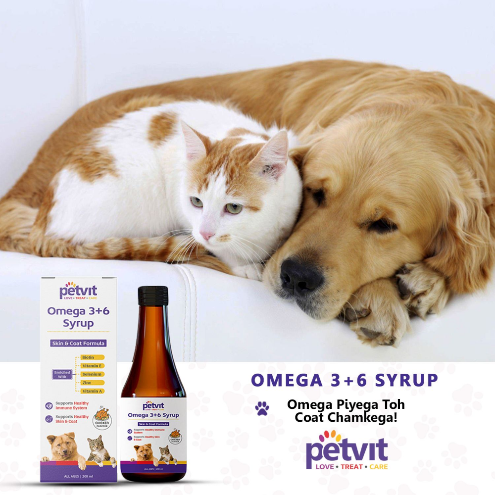 Petvit Omega 3 + 6 Syrup for Dogs and Cats image 8