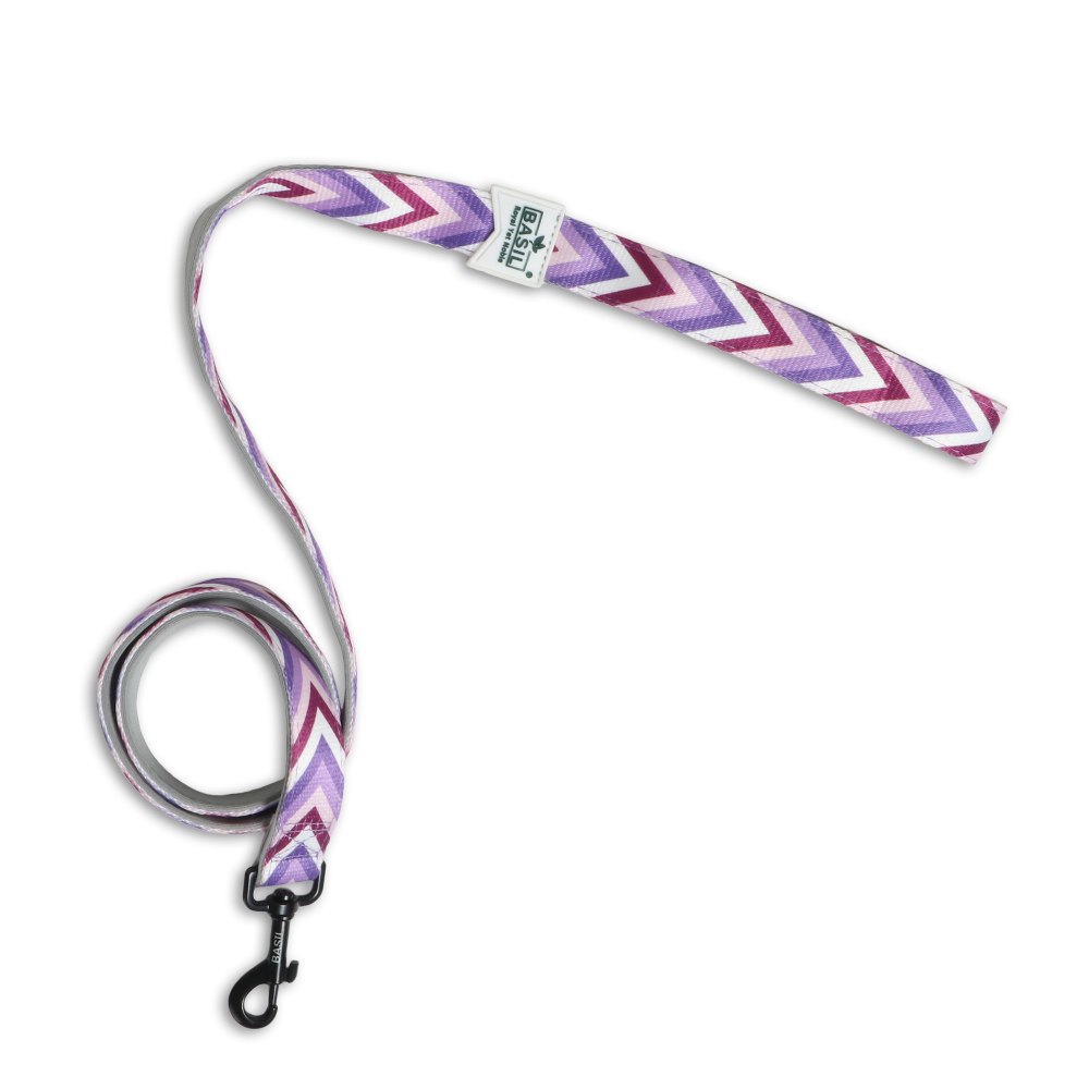 Basil Printed Leash for Dogs and Cats (Purple) image 7