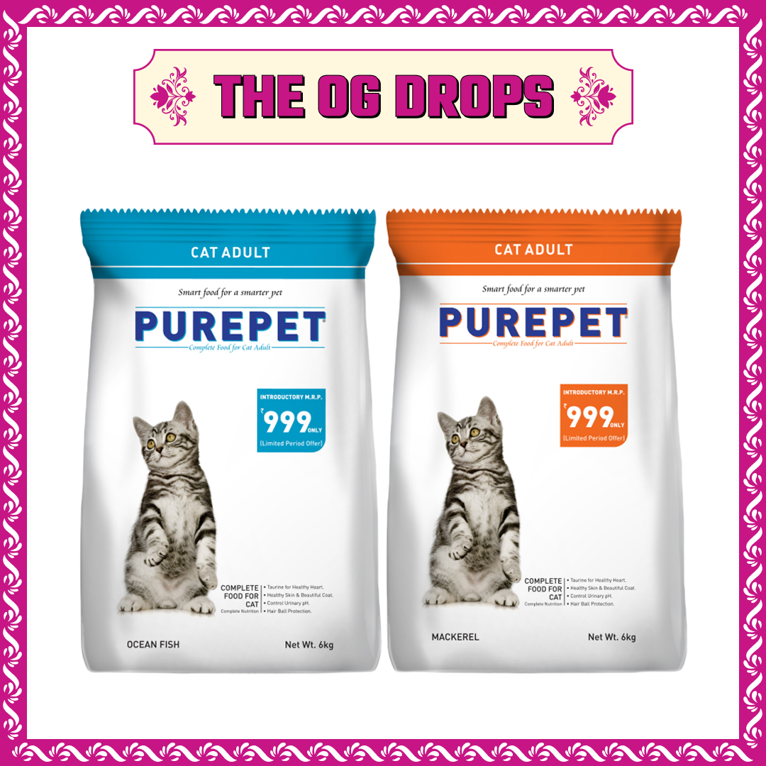 Purepet Mackerel and Ocean Fish Adult Cat Dry Food Combo image 2
