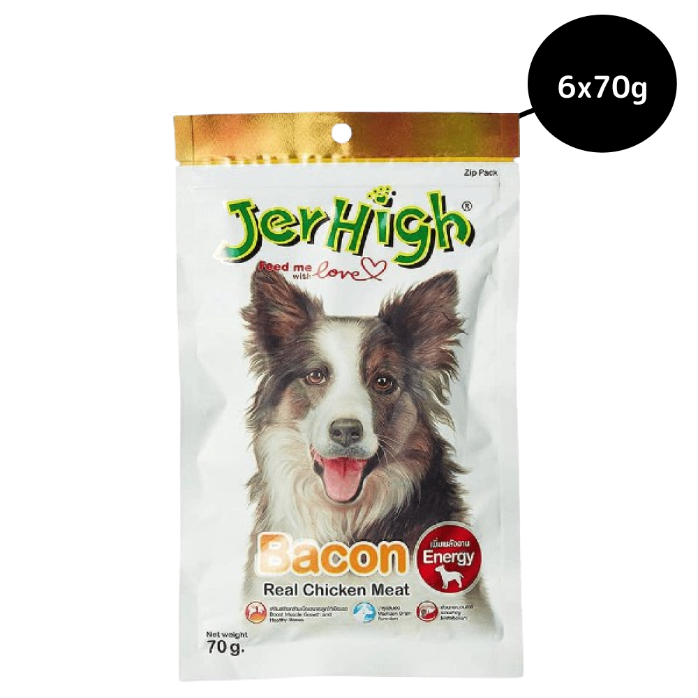 JerHigh Chicken Bacon Dog Treat image 5
