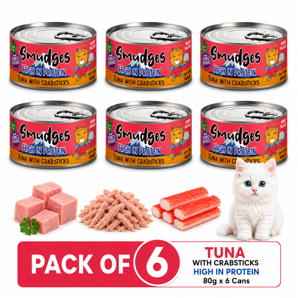 Smudges Tuna with Crabsticks in Gravy Adult Cat Wet Food image 10